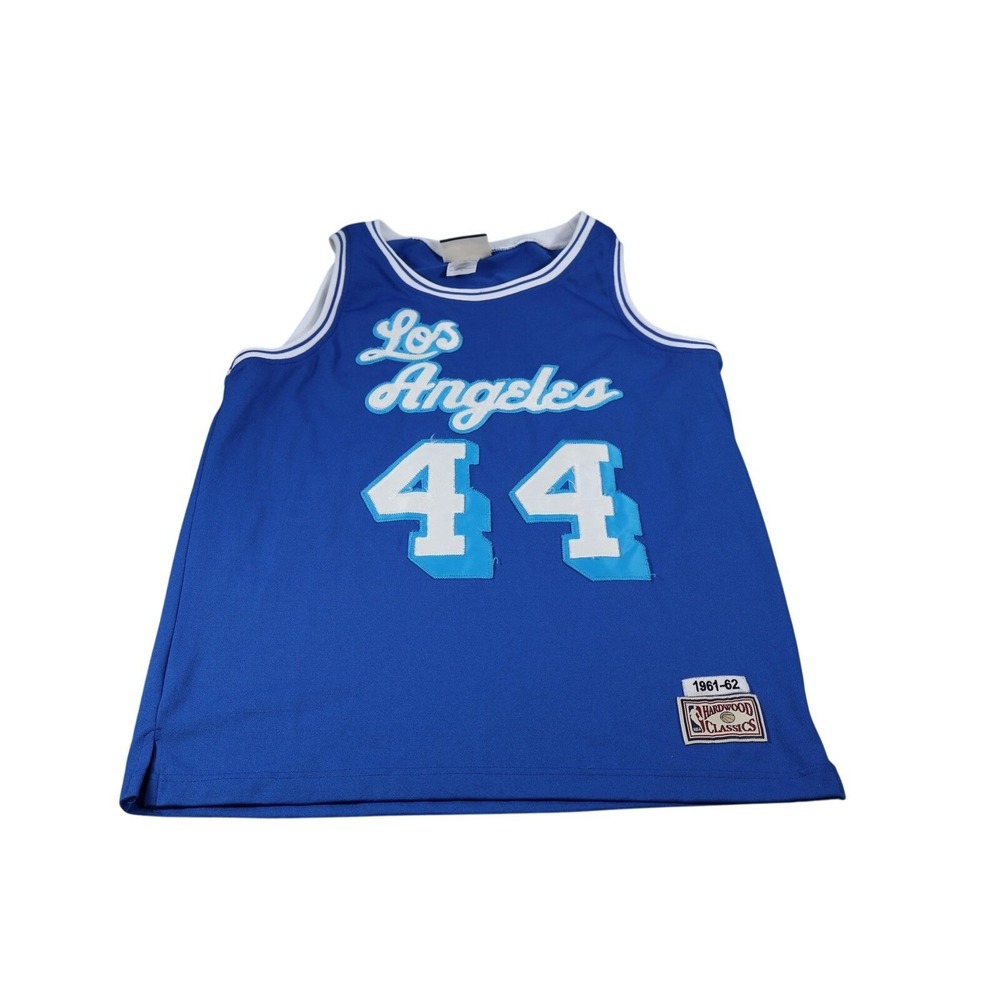 Hardwood Classics Tank Mens S‎ Blue Jersey Basketball Los Angeles 44 Patch